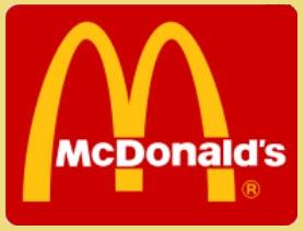 A McDonalds sign.